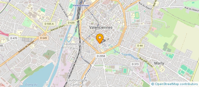 localisation de l'entreprise CORDONNIER VALENCIENNES à VALENCIENNES