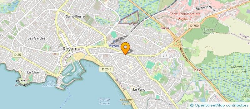 localisation de l'entreprise CORDOUAN CONSEIL  ROYAN