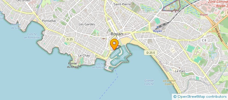 localisation de l'entreprise CORDOUAN NAVAL ROYAN à ROYAN