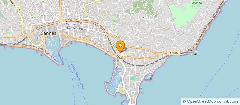 localisation de l'entreprise CORDOUE CROISETTE à CANNES