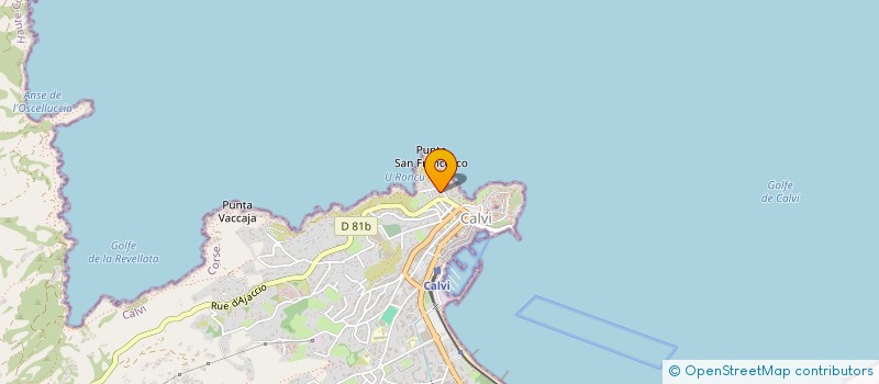 localisation de l'entreprise CORDOVELLA à CALVI