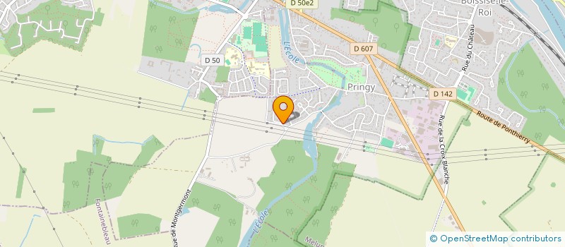 localisation de l'entreprise CORDURA à PRINGY