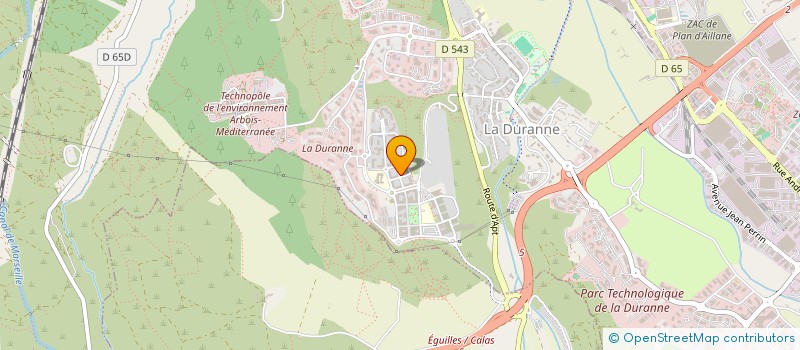 localisation de l'entreprise CORDX à AIX-EN-PROVENCE