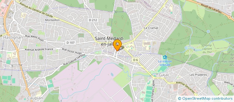 localisation de l'entreprise CORE 33  SAINT-MEDARD-EN-JALLES