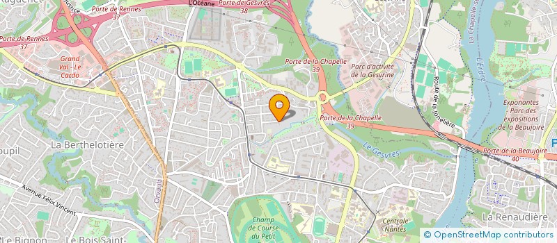localisation de l'entreprise CORE à NANTES
