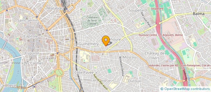 localisation de l'entreprise CORE BUSINESS AVIATION à TOULOUSE