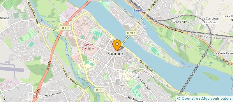 localisation de l'entreprise CORE&CO  SAUMUR