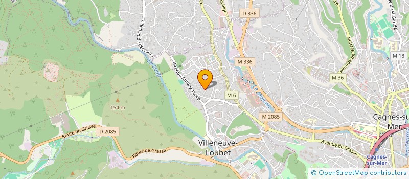 localisation de l'entreprise CORE INVESTMENTS à VILLENEUVE-LOUBET