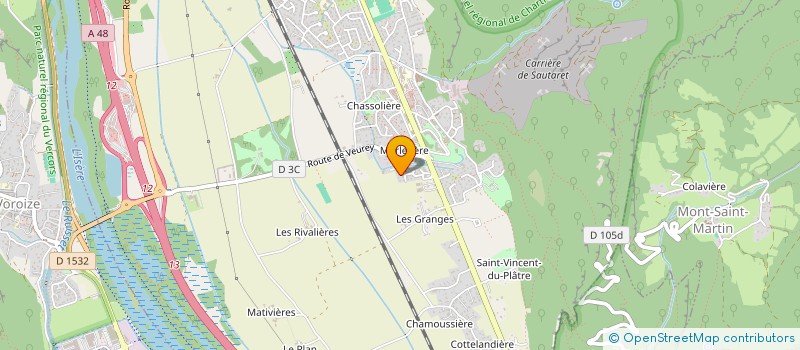 localisation de l'entreprise CORE MAITRISE D'OEUVRE à VOREPPE