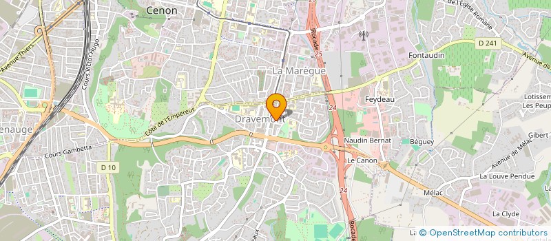 localisation de l'entreprise COREAL à FLOIRAC