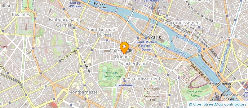 localisation de l'entreprise COREAM CONCEPTION REALISATION AMENAGEMT à PARIS