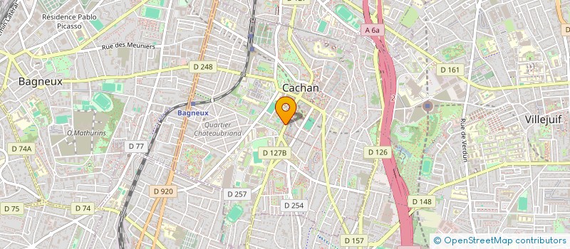 localisation de l'entreprise CORED CONSULTING  CACHAN