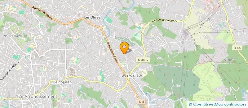 localisation de l'entreprise COREFLOR  MARSEILLE