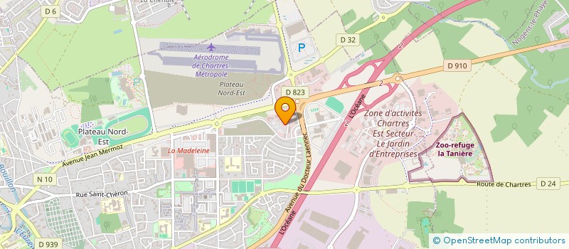 localisation de l'entreprise COREL IMMOBILIER  CHARTRES