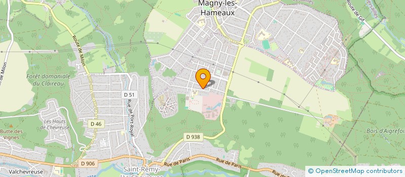 localisation de l'entreprise COREL T&M CONSULTING  SAINT-REMY-LES-CHEVREUSE