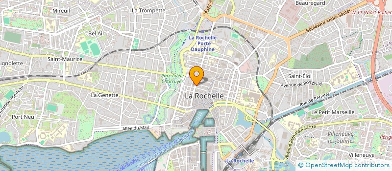 localisation de l'entreprise CORELA LAGARDE à LA ROCHELLE