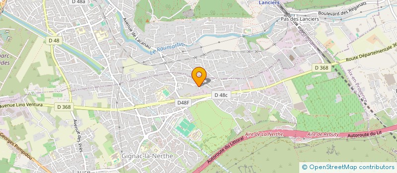 localisation de l'entreprise CORELINE13  GIGNAC-LA-NERTHE