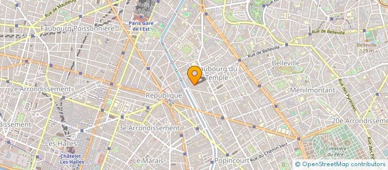 localisation de l'entreprise COREM 2  PARIS