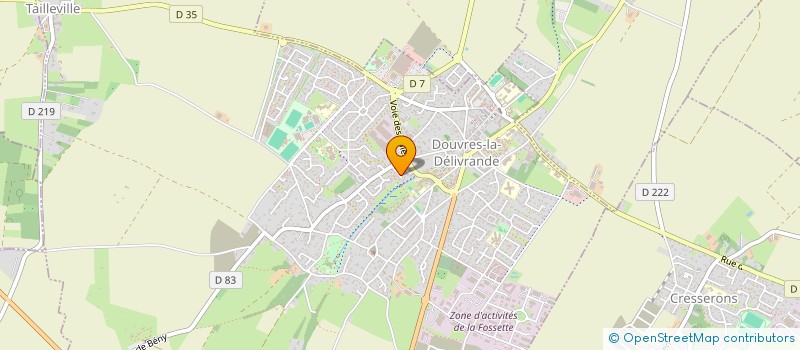 localisation de l'entreprise COREM DEVELOPMENT à DOUVRES-LA-DELIVRANDE