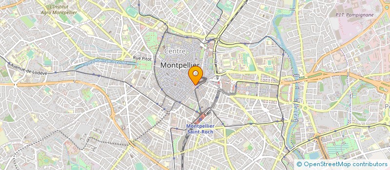 localisation de l'entreprise COREM S.A. à MONTPELLIER