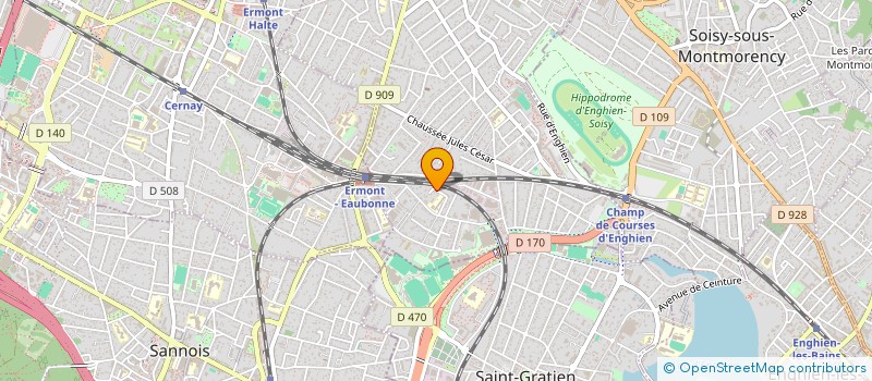 localisation de l'entreprise COREMAPE à EAUBONNE