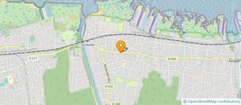 localisation de l'entreprise CORENCE  GUJAN-MESTRAS