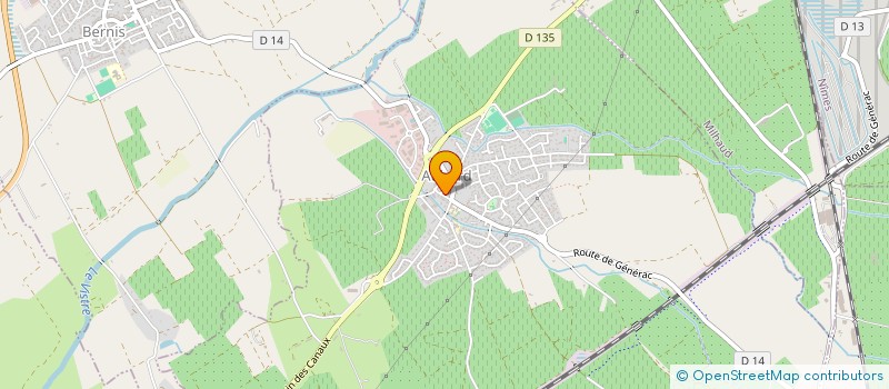 localisation de l'entreprise CORENDINE SARL à AUBORD