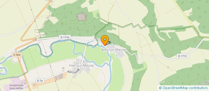 localisation de l'entreprise CORENTIN à HAN-SUR-MEUSE