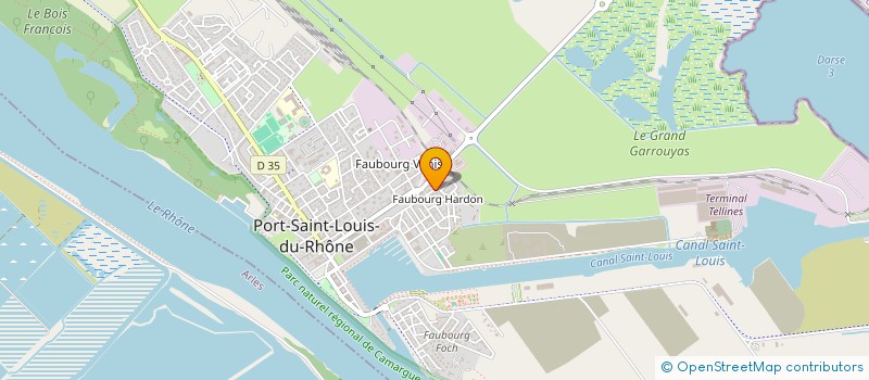 localisation de l'entreprise CORENTIN à PORT-SAINT-LOUIS-DU-RHONE