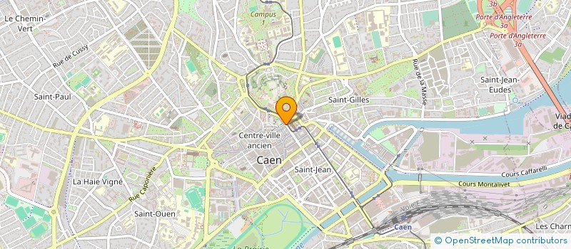 localisation de l'entreprise CORENTIN à CAEN