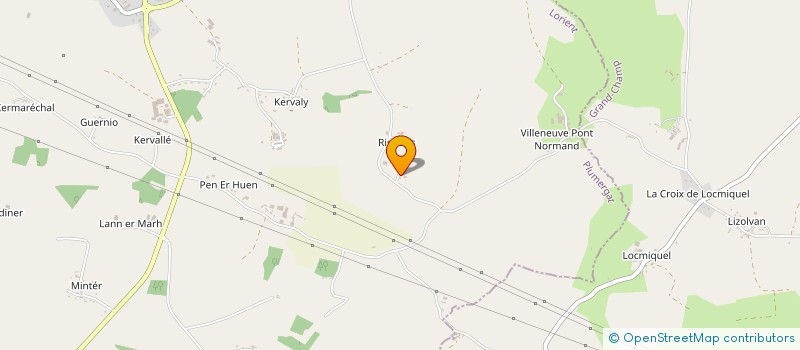 localisation de l'entreprise CORENTIN HEMERY MACONNERIE  PLUMERGAT