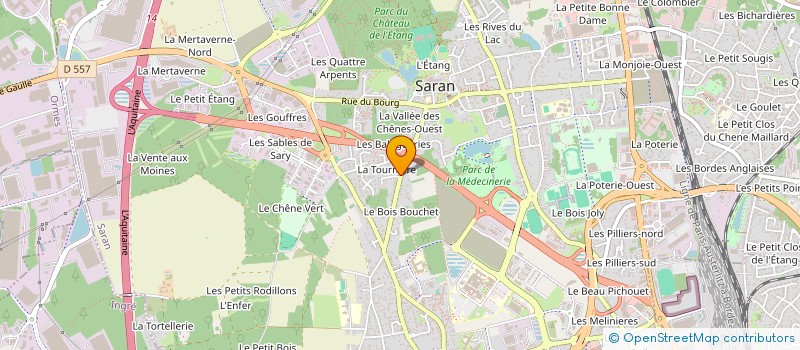 localisation de l'entreprise CORENTIN ROUX IT  SARAN