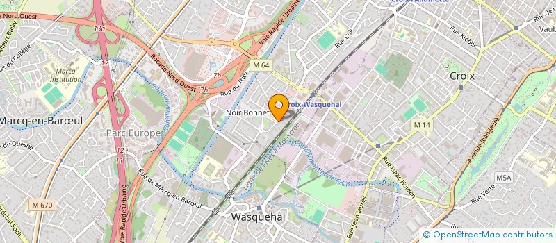 localisation de l'entreprise CORENTINLU à WASQUEHAL