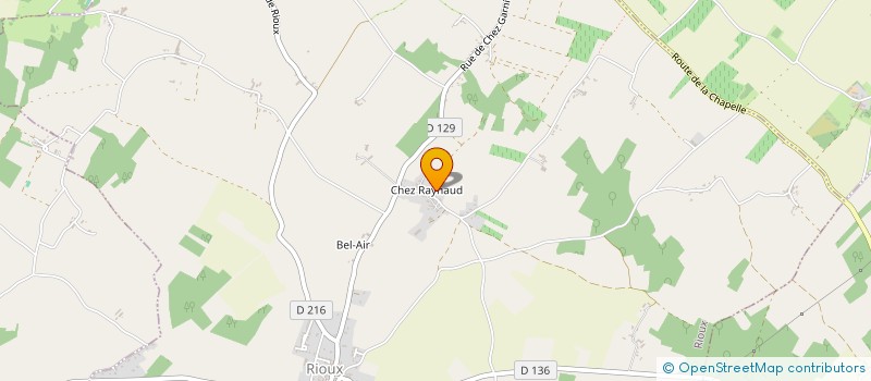 localisation de l'entreprise COREPLAK  RIOUX