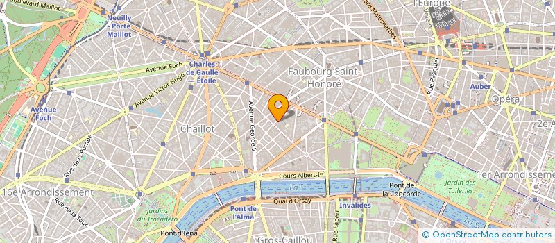 localisation de l'entreprise CORETAIL  PARIS