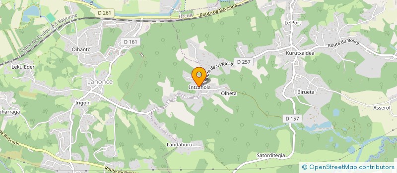 localisation de l'entreprise CORETEC  LAHONCE