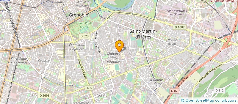 localisation de l'entreprise COREZ  GRENOBLE