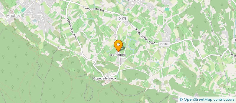 localisation de l'entreprise CORFA  OPPEDE