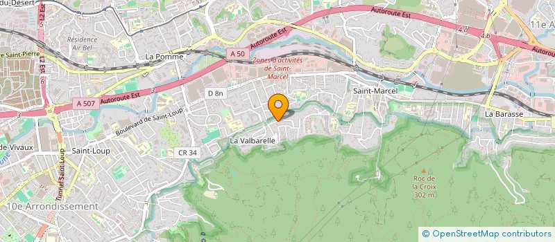 localisation de l'entreprise CORFIAS CHAUFFAGE à MARSEILLE