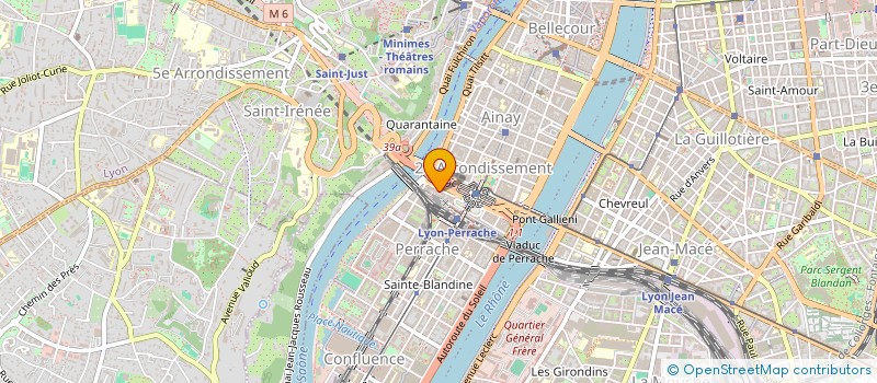 localisation de l'entreprise CORFU SOLAIRE à LYON