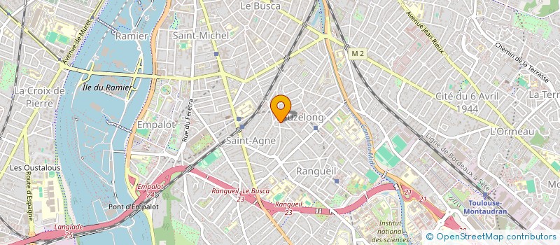 localisation de l'entreprise CORGELY à TOULOUSE