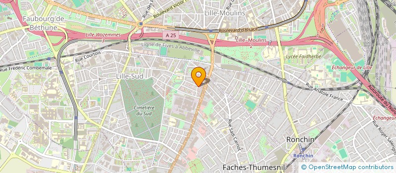 localisation de l'entreprise CORGO à LILLE