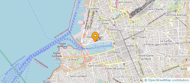 localisation de l'entreprise CORI B à MARSEILLE