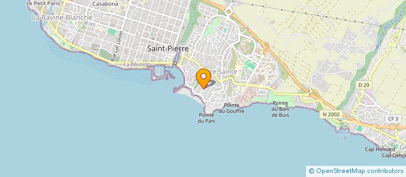 localisation de l'entreprise CORIALAN à SAINT-PIERRE