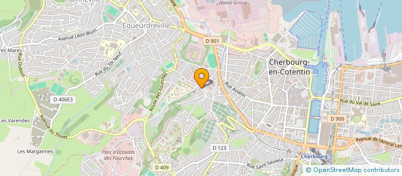 localisation de l'entreprise CORIALLO  DINARD