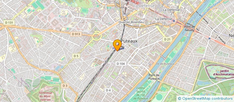 localisation de l'entreprise CORIAND CONSULTANTS  PUTEAUX