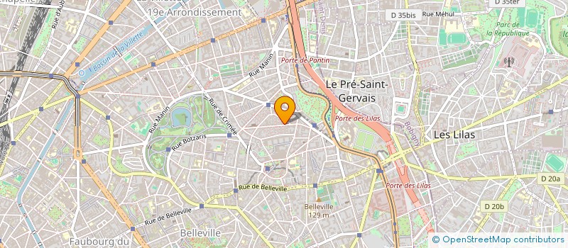 localisation de l'entreprise CORIANDRE  PARIS