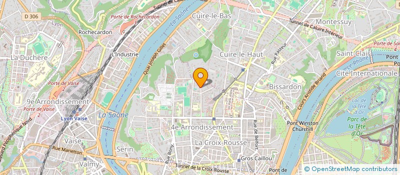 localisation de l'entreprise CORIEL  LYON