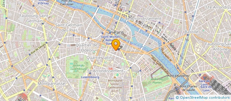 localisation de l'entreprise CORIM  PARIS