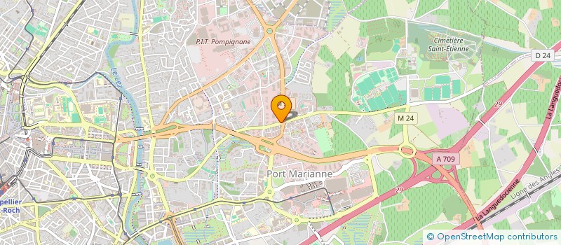 localisation de l'entreprise CORIM PATRIMOINE à MONTPELLIER
